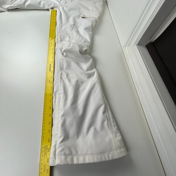 Burton Vida DryRide Pants Womens S White Snowboard Slim Fit Waterproof Vented - Picture 13 of 16
